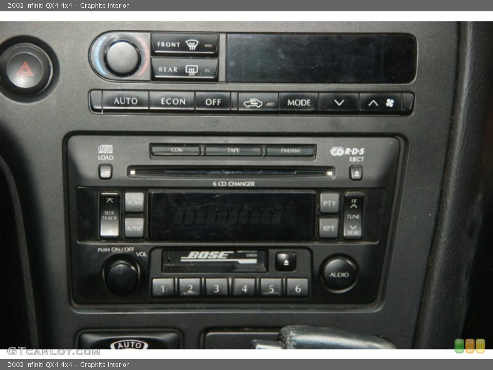 Graphite Interior Audio System for the 2002 Infiniti QX4 4x4 #69504832