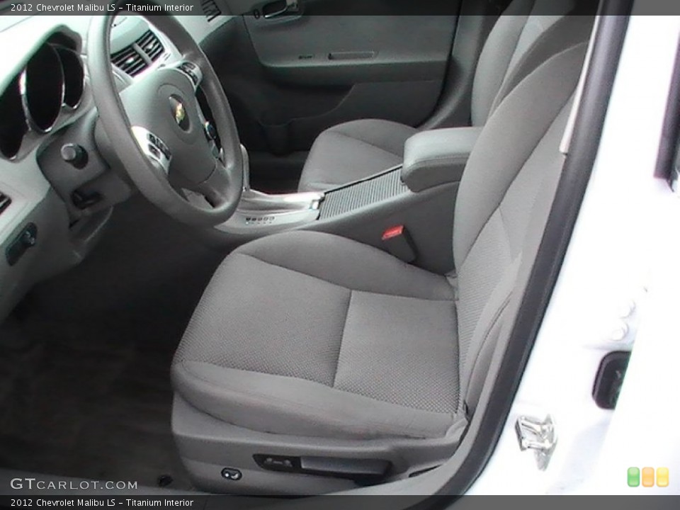 Titanium Interior Front Seat for the 2012 Chevrolet Malibu LS #69505693