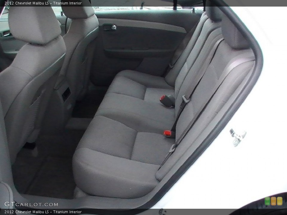 Titanium Interior Rear Seat for the 2012 Chevrolet Malibu LS #69505702