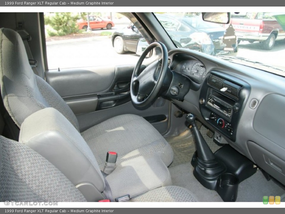 Medium Graphite Interior Photo for the 1999 Ford Ranger XLT Regular Cab #69506986
