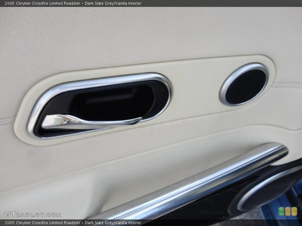 Dark Slate Grey/Vanilla Interior Controls for the 2005 Chrysler Crossfire Limited Roadster #69507235