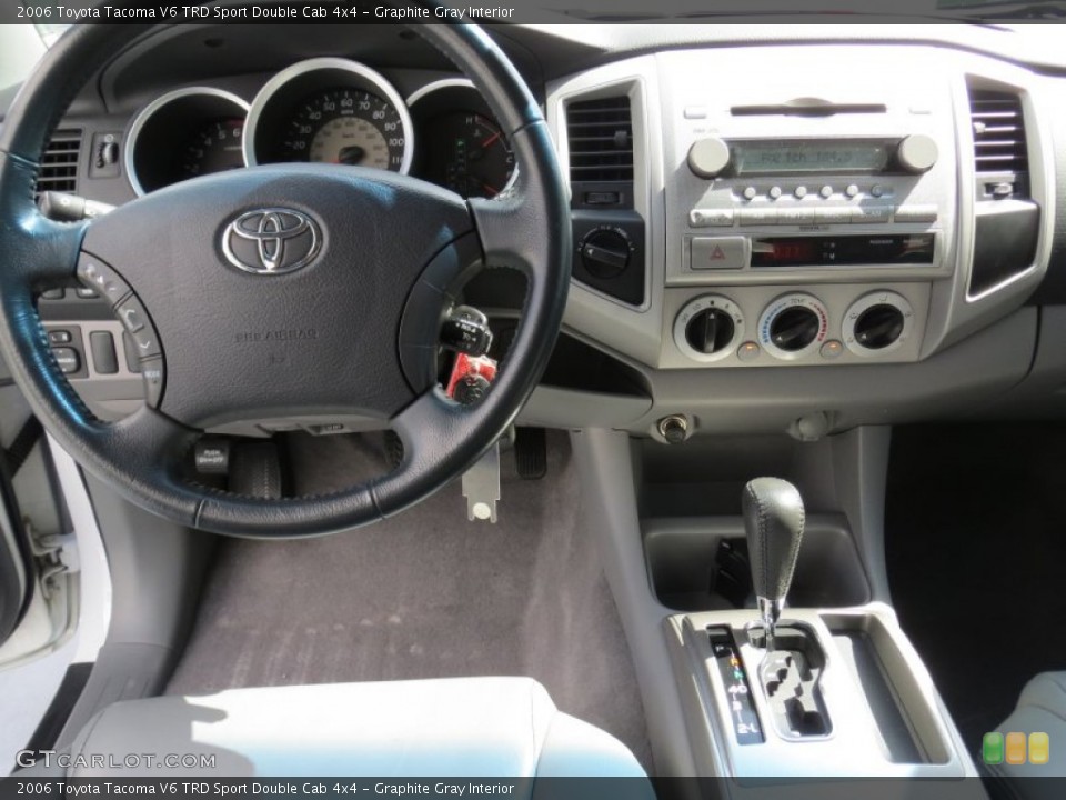 Graphite Gray Interior Dashboard for the 2006 Toyota Tacoma V6 TRD Sport Double Cab 4x4 #69511019