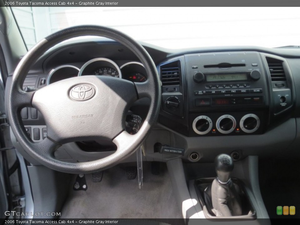 Graphite Gray Interior Dashboard for the 2006 Toyota Tacoma Access Cab 4x4 #69511366