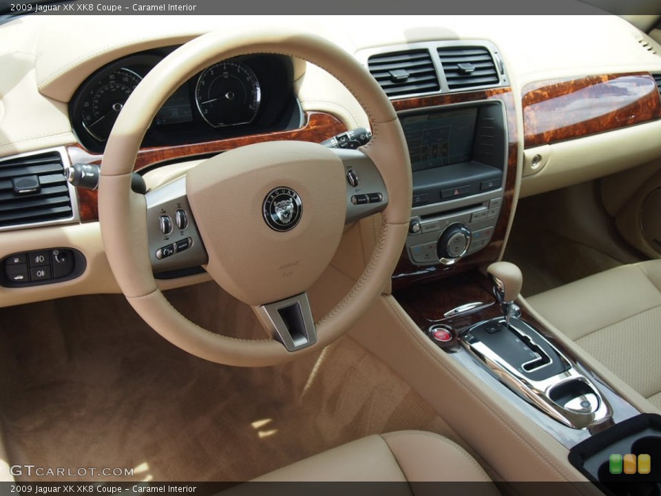 Caramel Interior Dashboard for the 2009 Jaguar XK XK8 Coupe #69511459