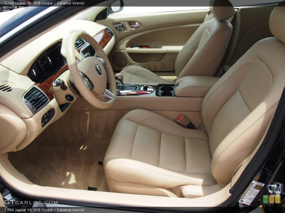 Caramel Interior Front Seat for the 2009 Jaguar XK XK8 Coupe #69511465