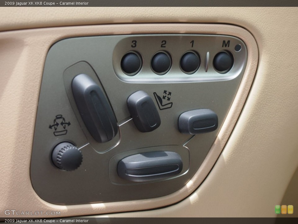 Caramel Interior Controls for the 2009 Jaguar XK XK8 Coupe #69511590