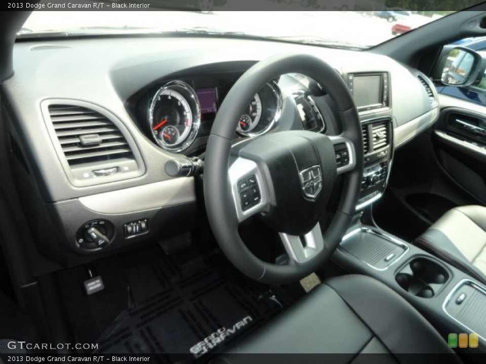 Black Interior Dashboard for the 2013 Dodge Grand Caravan R/T #69516880