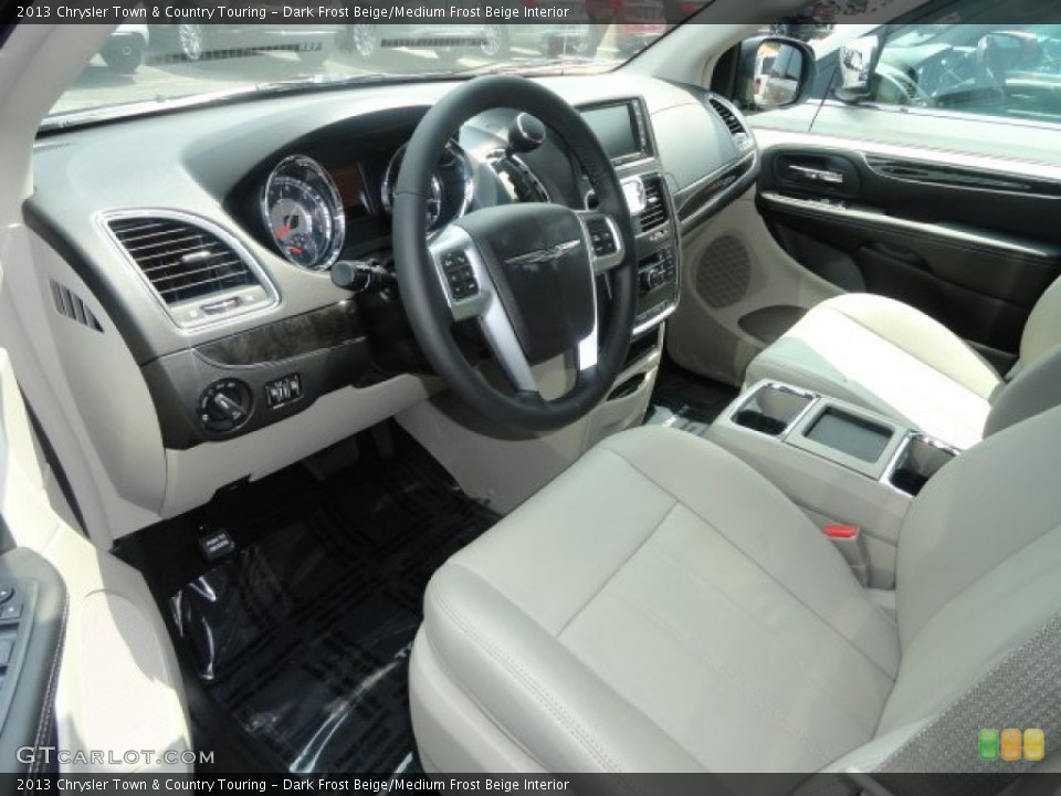 Dark Frost Beige/Medium Frost Beige Interior Photo for the 2013 Chrysler Town & Country Touring #69516928