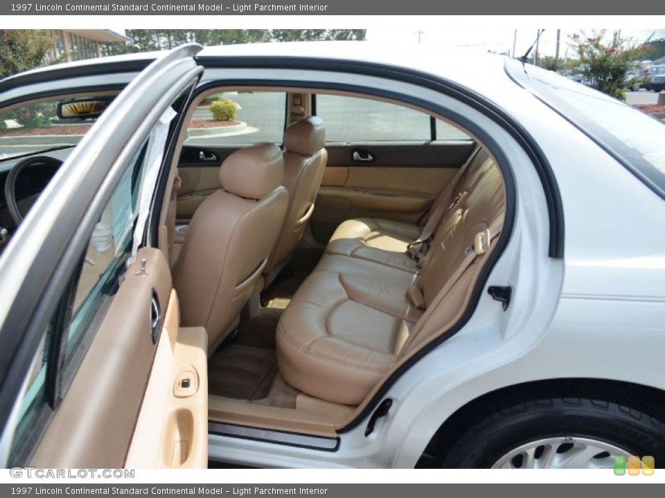Light Parchment Interior Rear Seat for the 1997 Lincoln Continental  #69518400