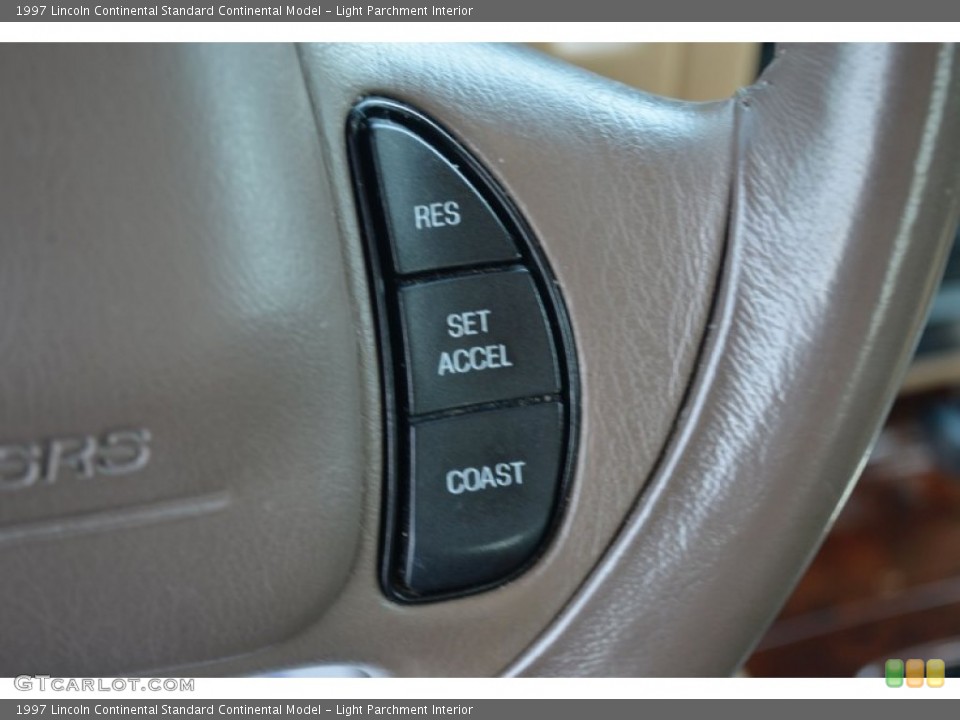 Light Parchment Interior Controls for the 1997 Lincoln Continental  #69518458