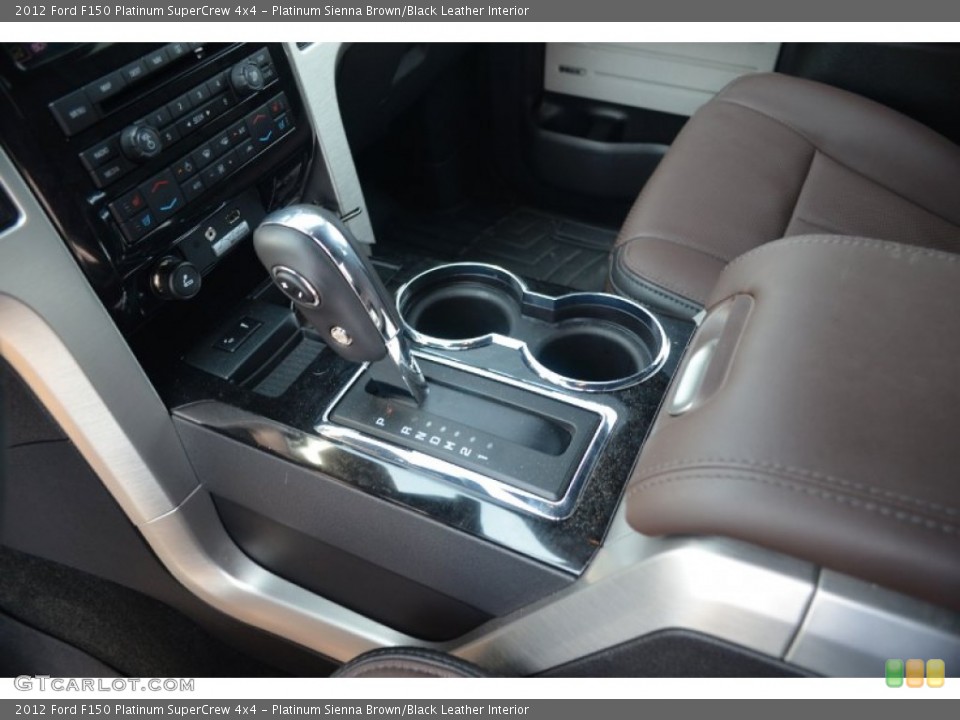 Platinum Sienna Brown/Black Leather Interior Transmission for the 2012 Ford F150 Platinum SuperCrew 4x4 #69520055