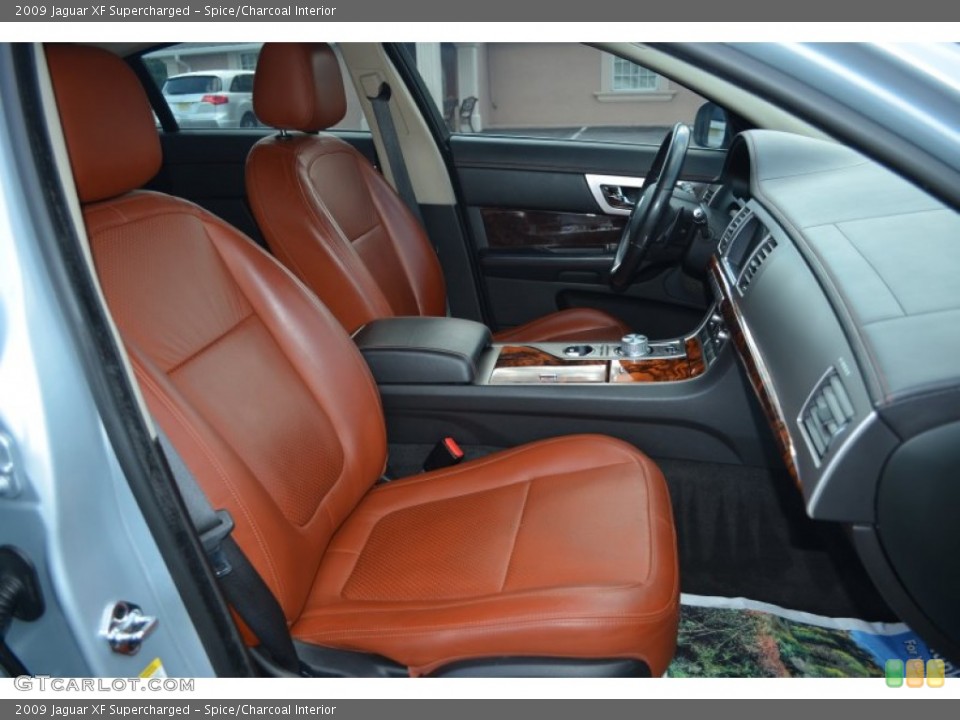 Spice/Charcoal Interior Front Seat for the 2009 Jaguar XF Supercharged #69521836