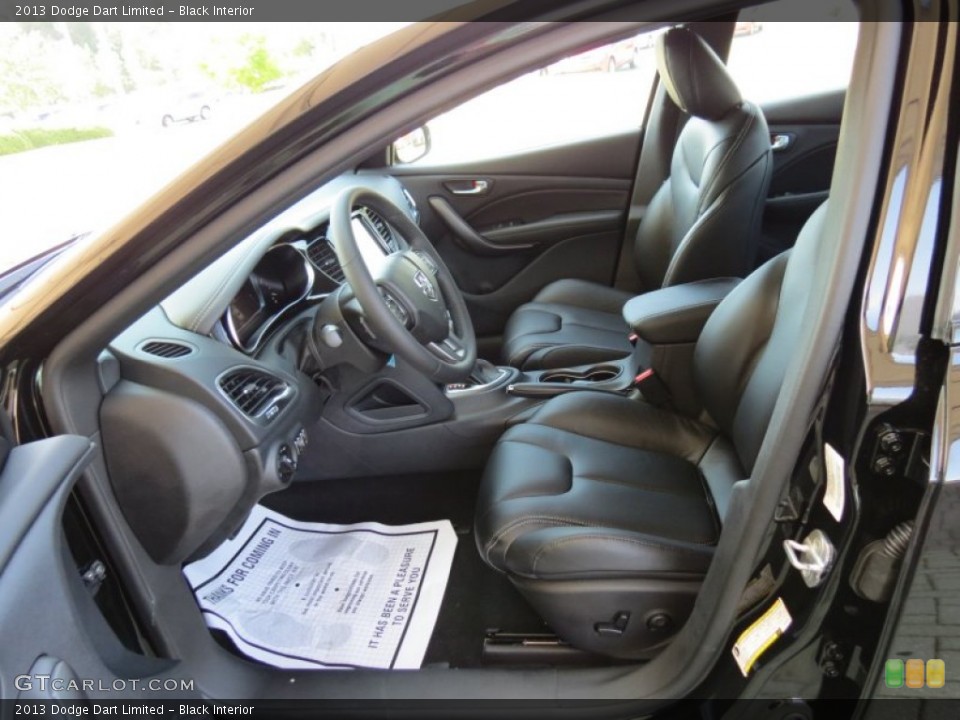 Black Interior Photo for the 2013 Dodge Dart Limited #69524436
