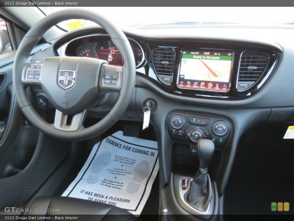 Black Interior Dashboard for the 2013 Dodge Dart Limited #69524466