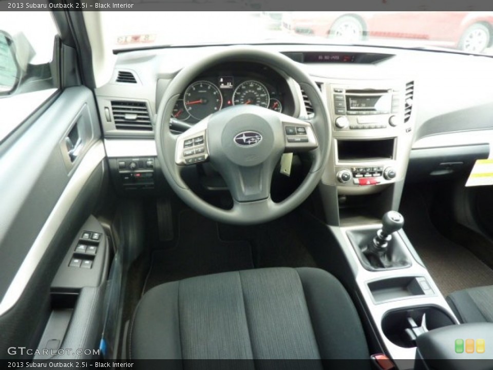Black Interior Photo for the 2013 Subaru Outback 2.5i #69528033