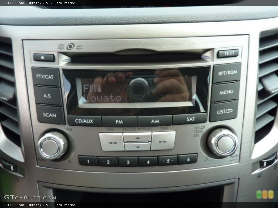 Black Interior Audio System for the 2013 Subaru Outback 2.5i #69528069