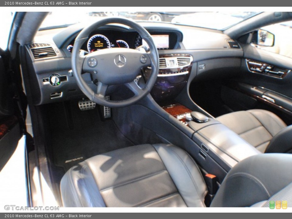 Black Interior Prime Interior for the 2010 Mercedes-Benz CL 63 AMG #69529333