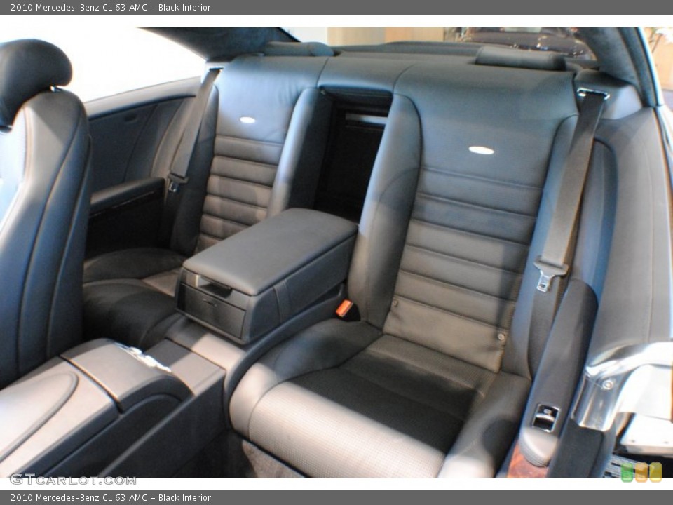 Black Interior Photo for the 2010 Mercedes-Benz CL 63 AMG #69529342