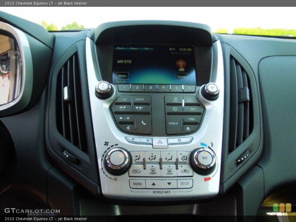 Jet Black Interior Controls for the 2013 Chevrolet Equinox LT #69529668