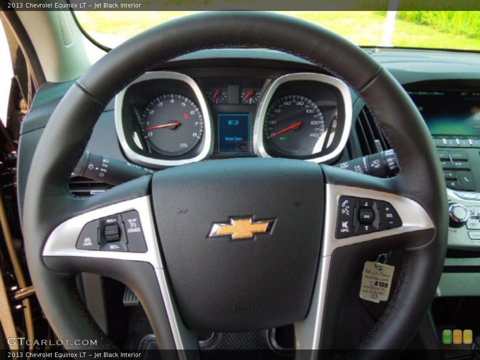 Jet Black Interior Steering Wheel for the 2013 Chevrolet Equinox LT #69529675