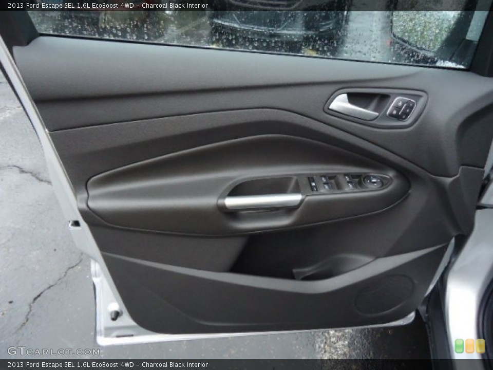 Charcoal Black Interior Door Panel for the 2013 Ford Escape SEL 1.6L EcoBoost 4WD #69529956