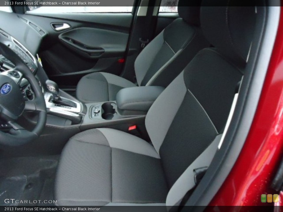 Charcoal Black Interior Front Seat for the 2013 Ford Focus SE Hatchback #69530823