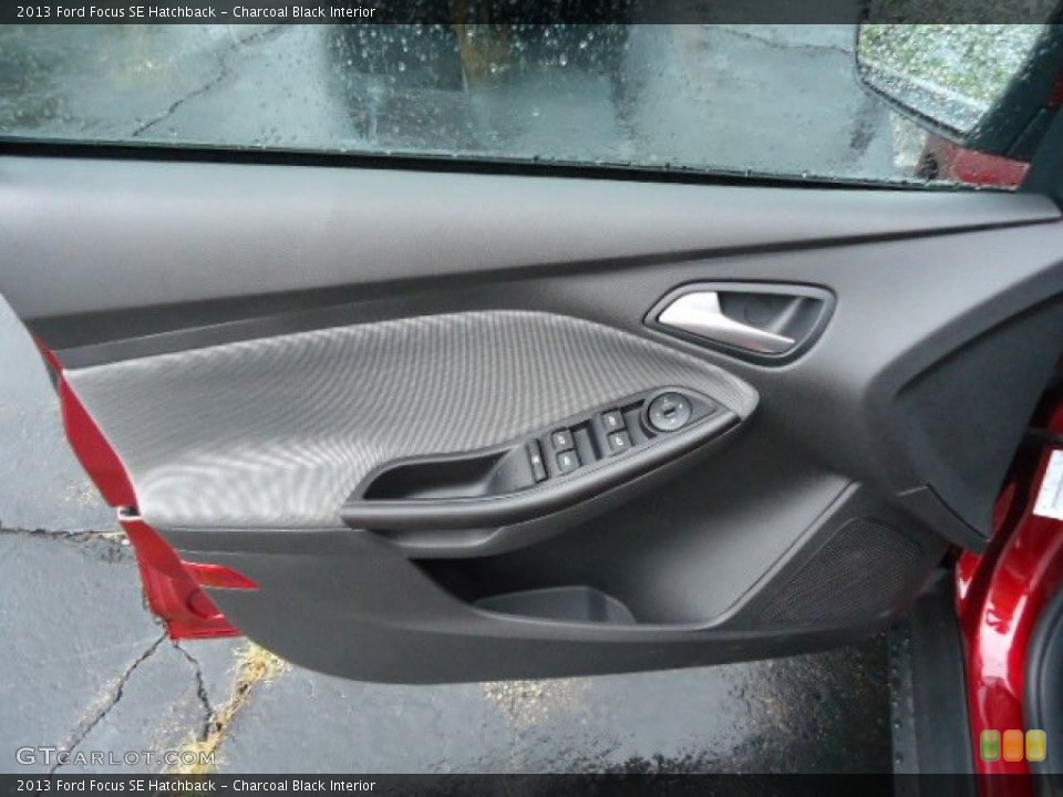 Charcoal Black Interior Door Panel for the 2013 Ford Focus SE Hatchback #69530847