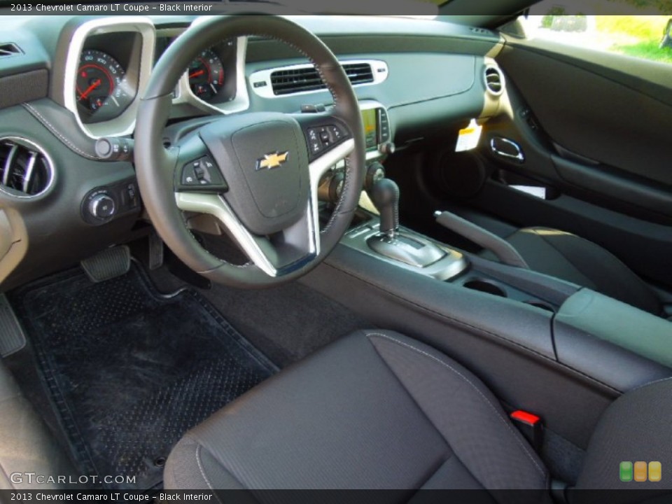 Black Interior Prime Interior for the 2013 Chevrolet Camaro LT Coupe #69531147