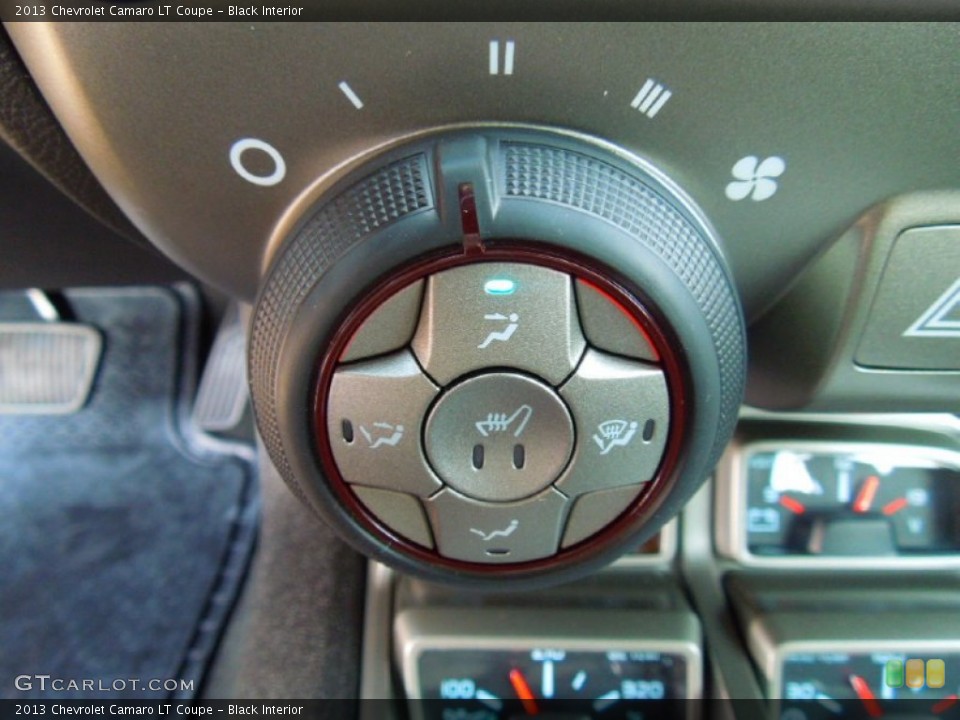 Black Interior Controls for the 2013 Chevrolet Camaro LT Coupe #69531264