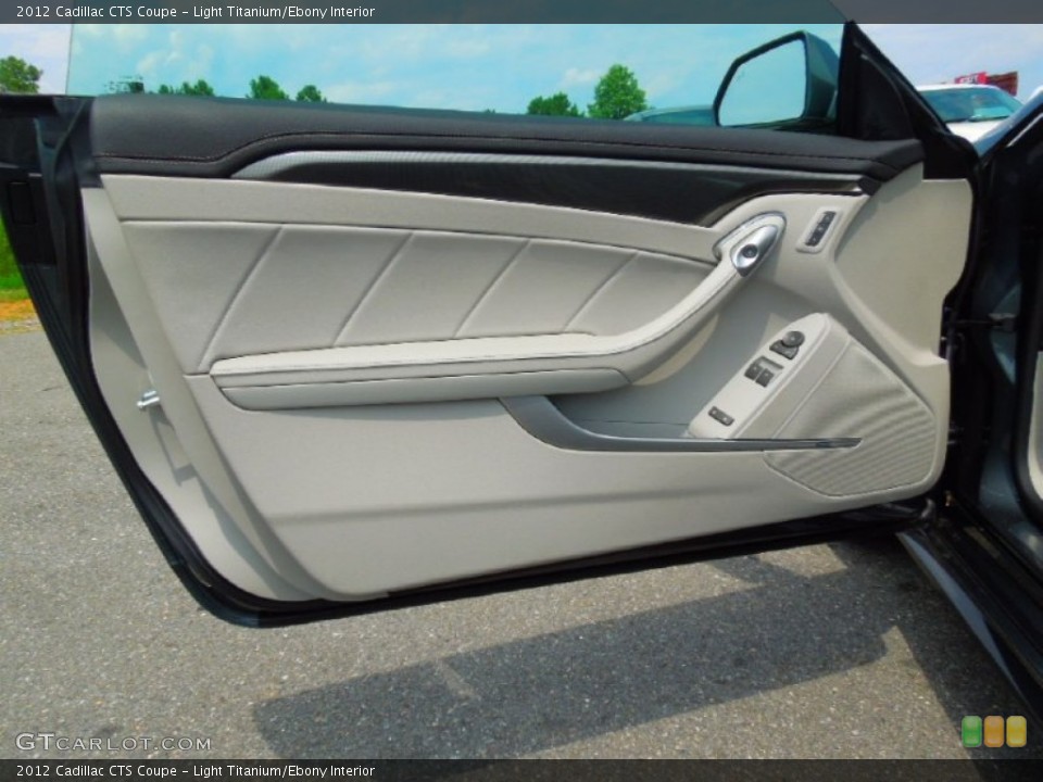 Light Titanium/Ebony Interior Door Panel for the 2012 Cadillac CTS Coupe #69531880
