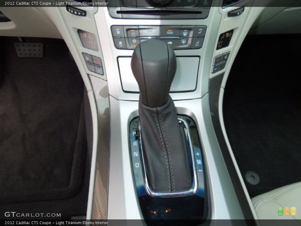 Light Titanium/Ebony Interior Transmission for the 2012 Cadillac CTS Coupe #69531906
