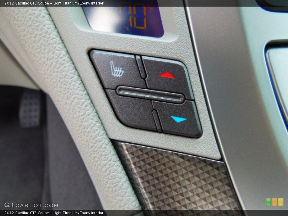 Light Titanium/Ebony Interior Controls for the 2012 Cadillac CTS Coupe #69531939