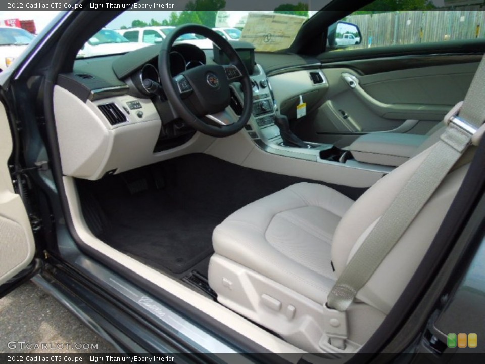 Light Titanium/Ebony Interior Prime Interior for the 2012 Cadillac CTS Coupe #69532046