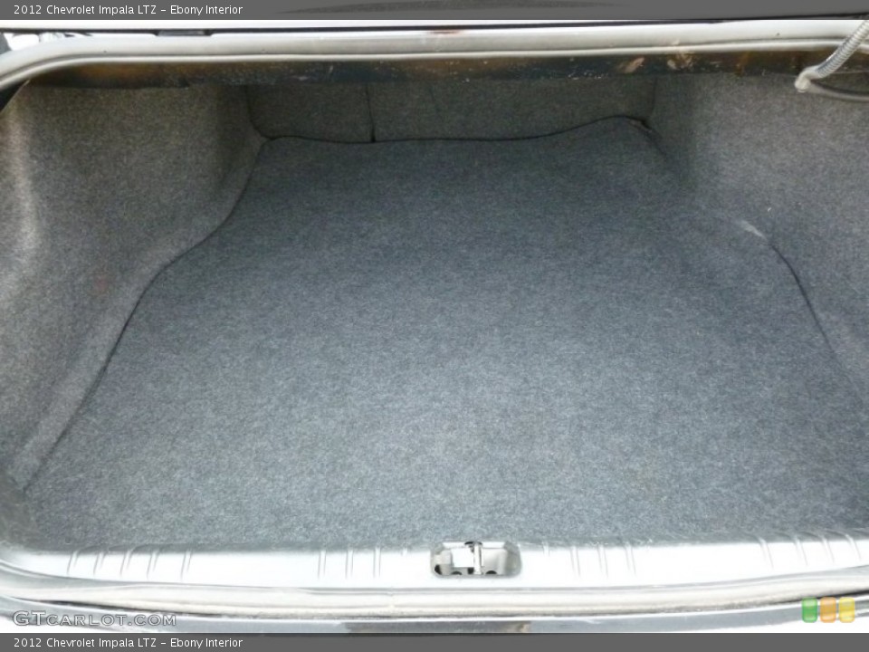 Ebony Interior Trunk for the 2012 Chevrolet Impala LTZ #69532386