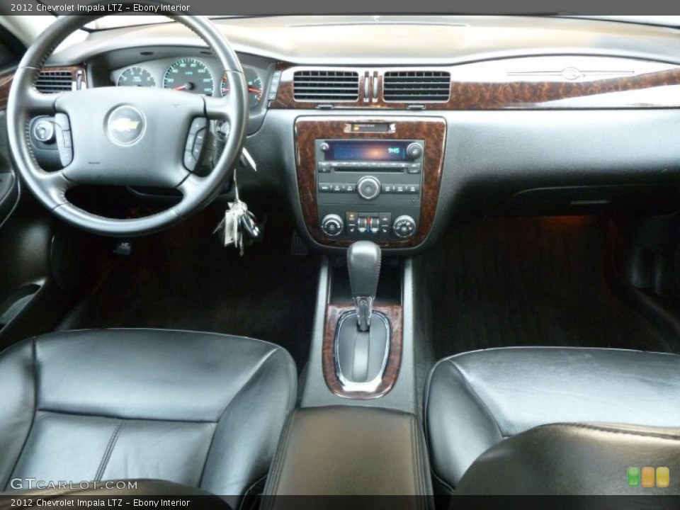 Ebony Interior Dashboard for the 2012 Chevrolet Impala LTZ #69532434