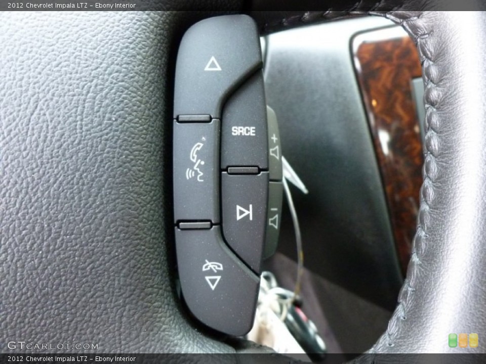 Ebony Interior Controls for the 2012 Chevrolet Impala LTZ #69532497