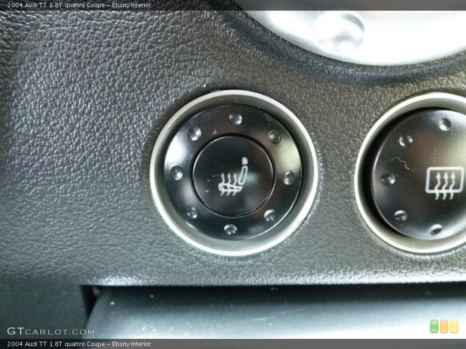 Ebony Interior Controls for the 2004 Audi TT 1.8T quattro Coupe #69533493