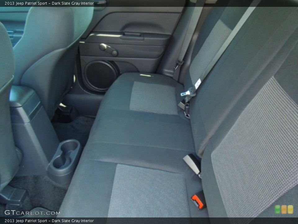 Dark Slate Gray Interior Photo for the 2013 Jeep Patriot Sport #69533904