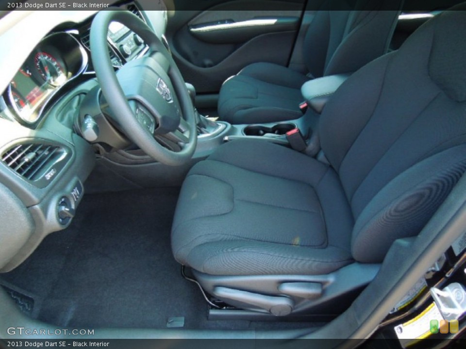 Black Interior Photo for the 2013 Dodge Dart SE #69534078