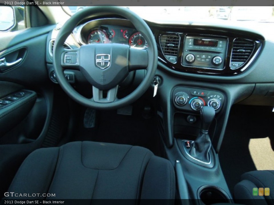 Black Interior Dashboard for the 2013 Dodge Dart SE #69534165
