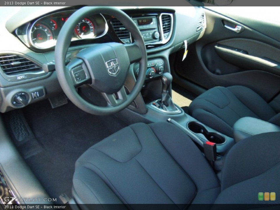Black Interior Prime Interior for the 2013 Dodge Dart SE #69534252
