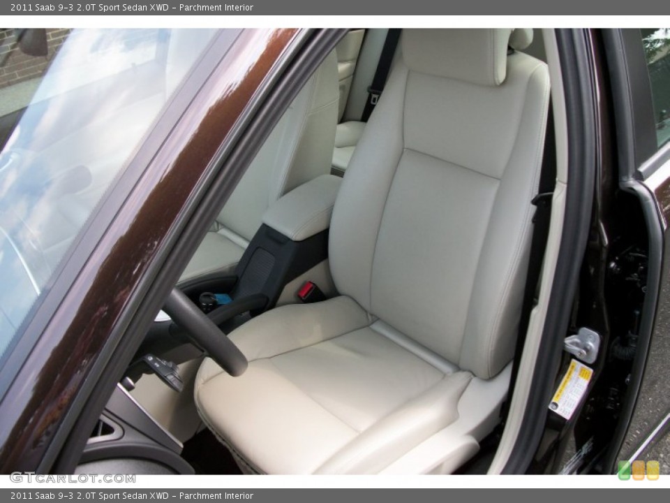 Parchment Interior Front Seat for the 2011 Saab 9-3 2.0T Sport Sedan XWD #69534306