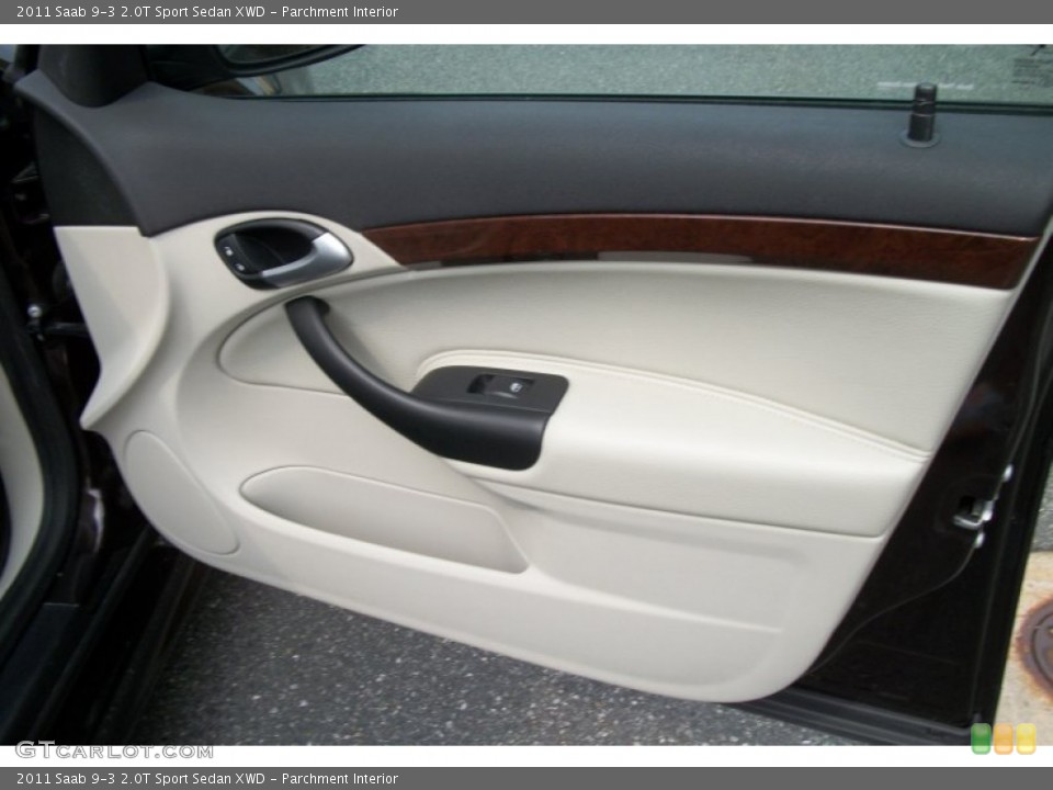 Parchment Interior Door Panel for the 2011 Saab 9-3 2.0T Sport Sedan XWD #69534324