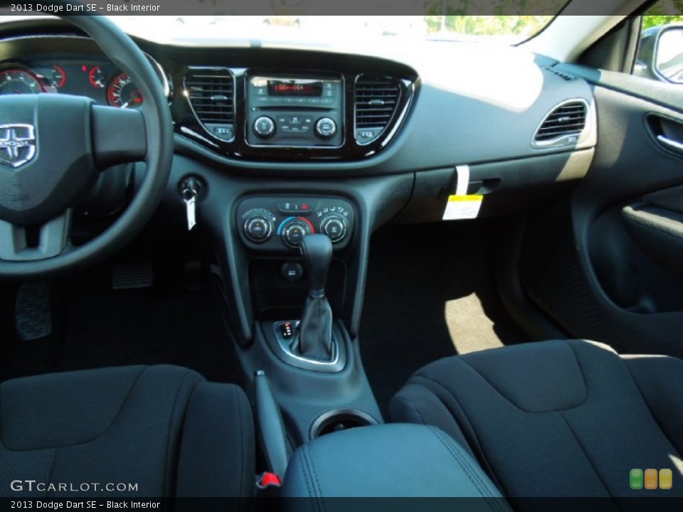 Black Interior Dashboard for the 2013 Dodge Dart SE #69534423
