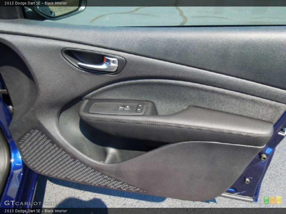 Black Interior Door Panel for the 2013 Dodge Dart SE #69534468