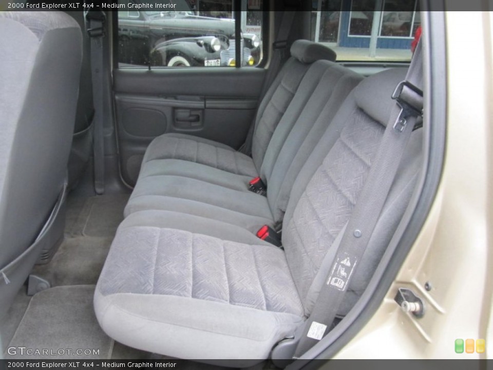 Medium Graphite Interior Rear Seat for the 2000 Ford Explorer XLT 4x4 #69535650