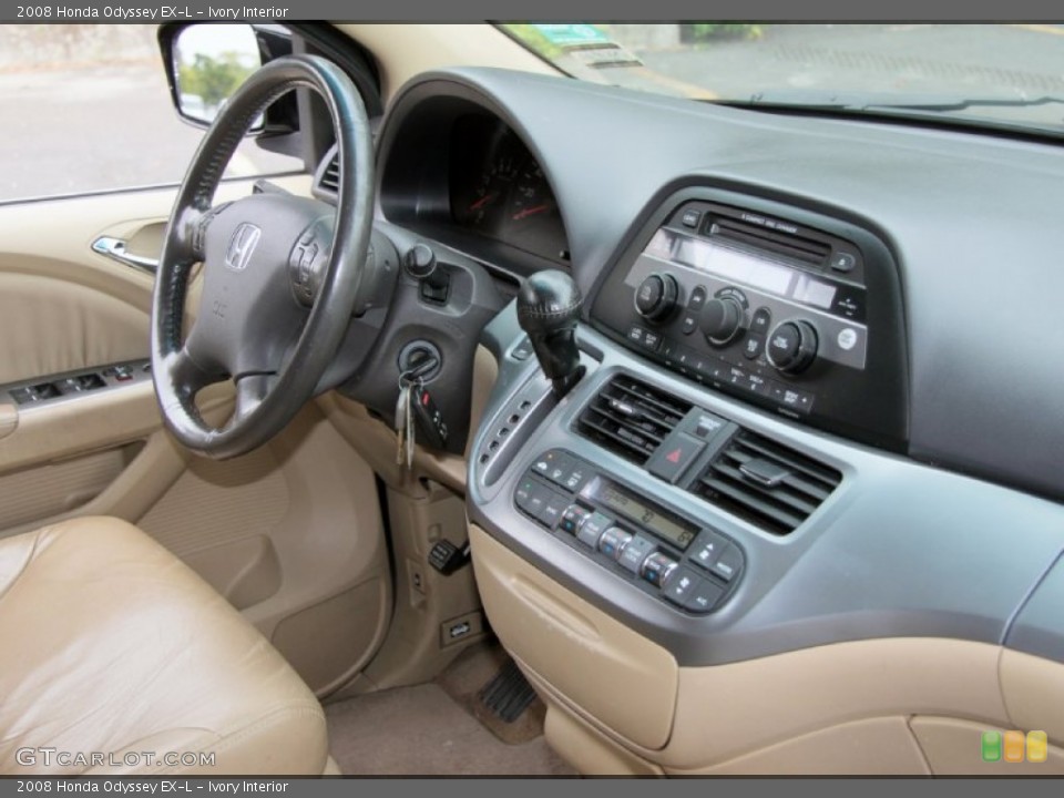 Ivory Interior Dashboard for the 2008 Honda Odyssey EX-L #69537846