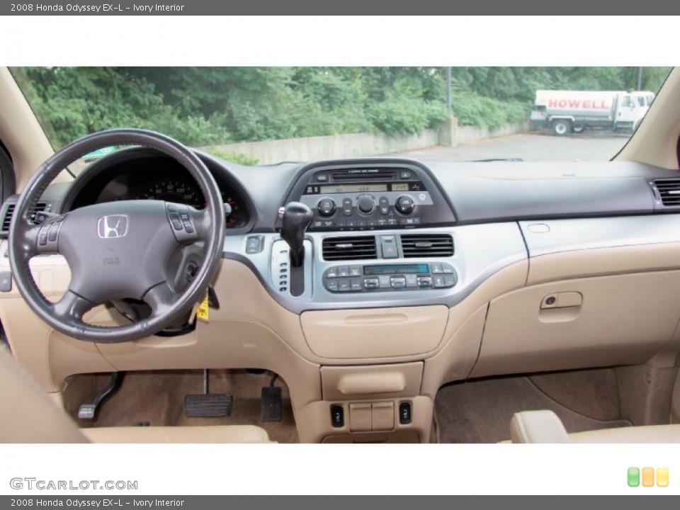 Ivory Interior Dashboard for the 2008 Honda Odyssey EX-L #69537885