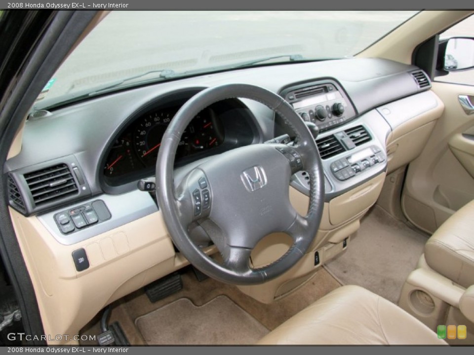 Ivory Interior Dashboard for the 2008 Honda Odyssey EX-L #69537945