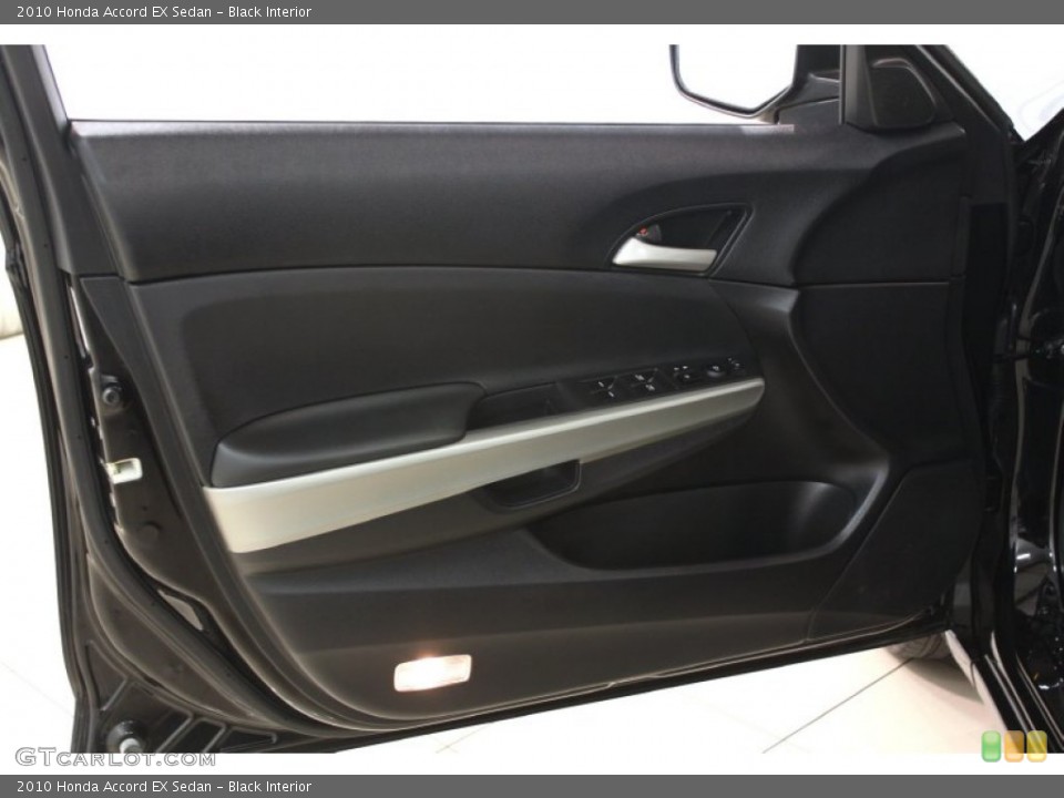 Black Interior Door Panel for the 2010 Honda Accord EX Sedan #69538908